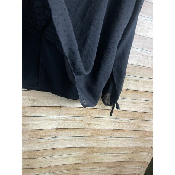 Torrid Embroidered Long Sleeve Blouse Sz 0 - Picture 4 of 5